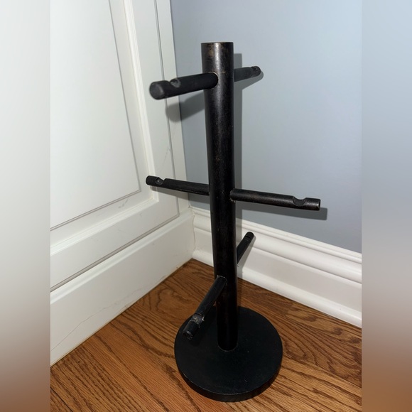 Black Wooden Mug/Teacup Tree - Picture 2 of 2